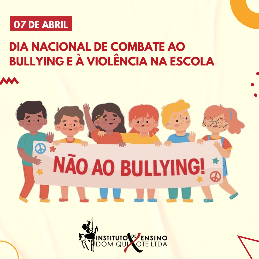 Dia nacional de combate ao bullying e à violência na escola - Colégio Santa  Helena